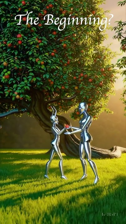 DariusArt1's tweet card. Adam Seduced by Eve: The Real Beginning of AI #shortsviral
