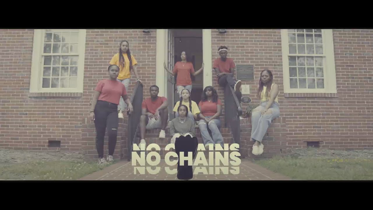 FreemanLibrary's tweet card. "NO CHAINS" || JUNETEENTH MUSIC VIDEO
