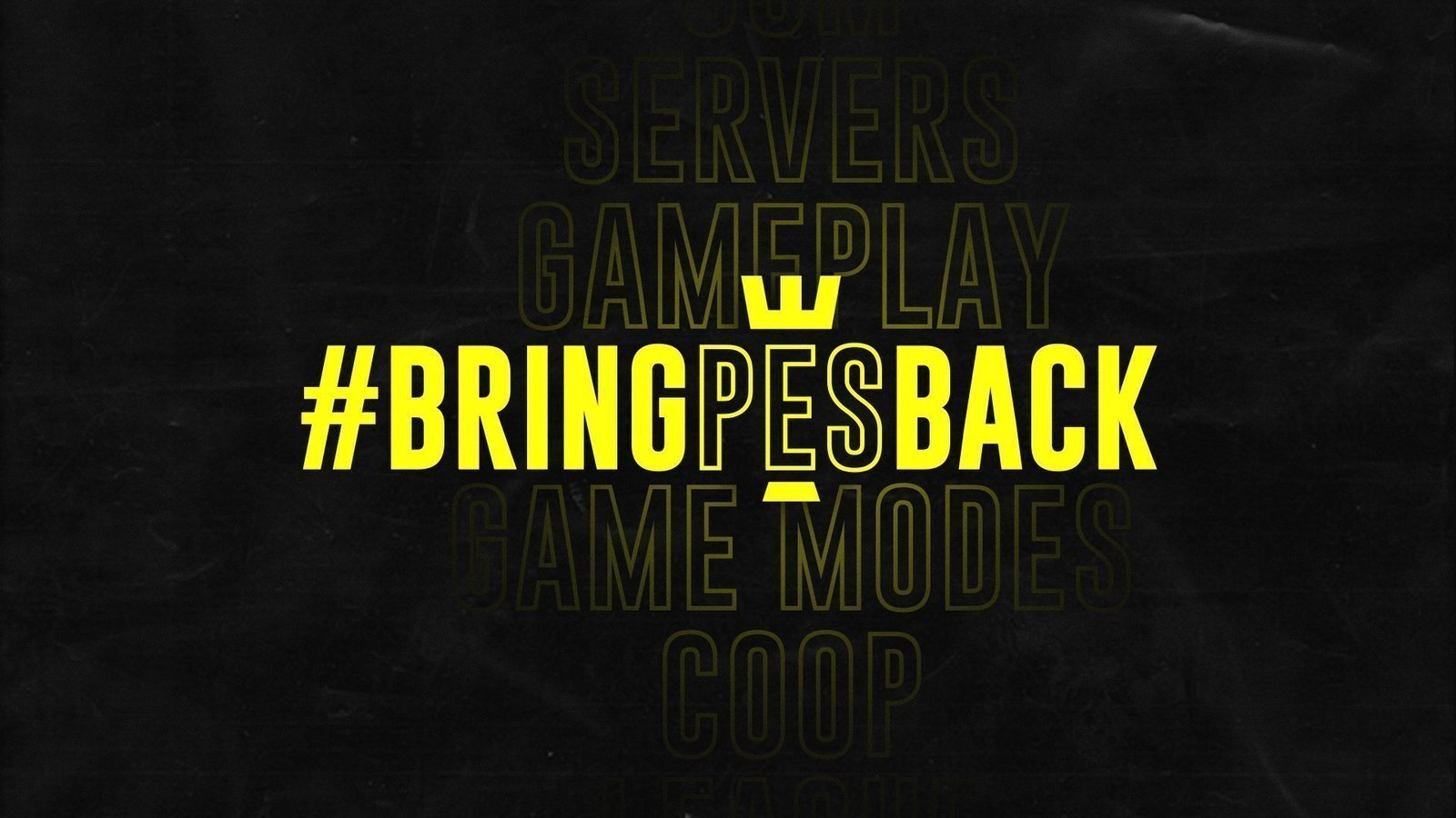 BringPESBack's tweet card. #BRINGPESBACK - WE DESERVE BETTER !