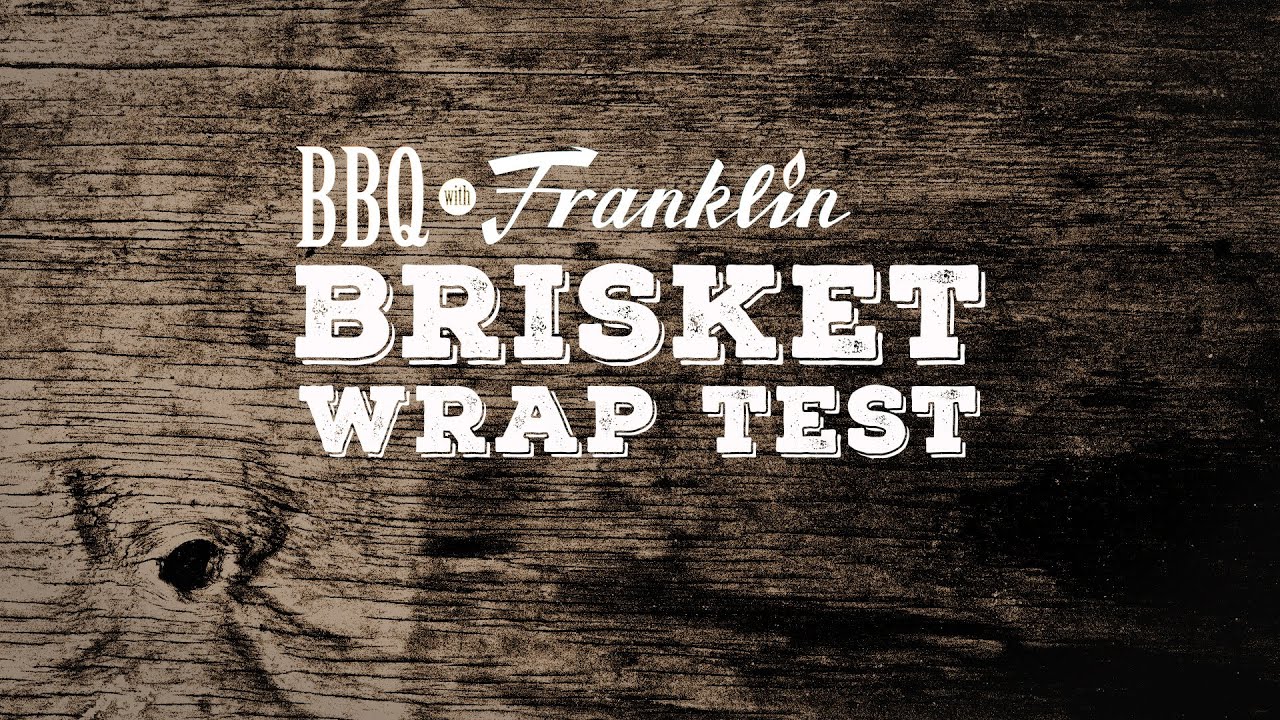 kevinfeeds's tweet card. BBQ with Franklin: Brisket Wrap Test