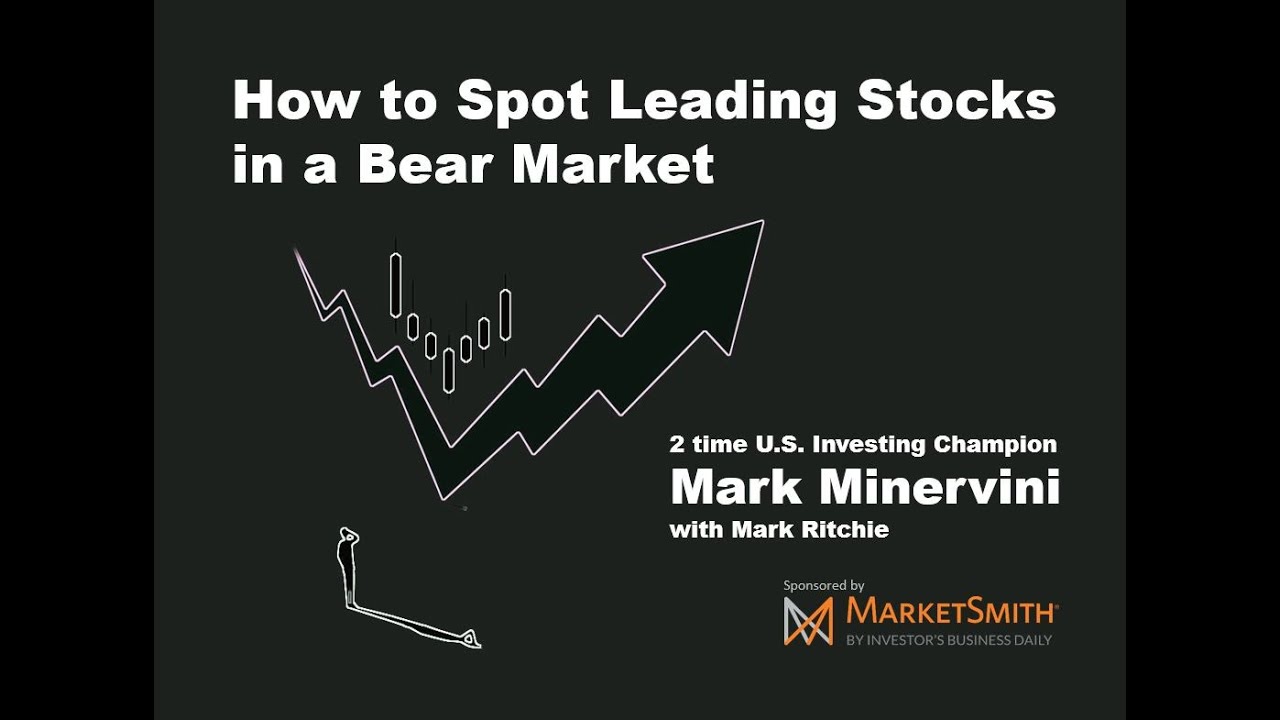 markminervini's tweet card. How to Spot Leading Stocks in a Bear Market with 2-time U.S. Invest...