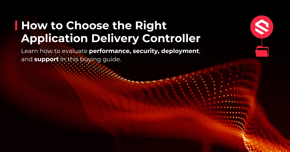 SKUDONET's tweet card. Choosing an Application Delivery Controller goes beyond load balancing. Learn how to evaluate performance, security, deployment, and support.