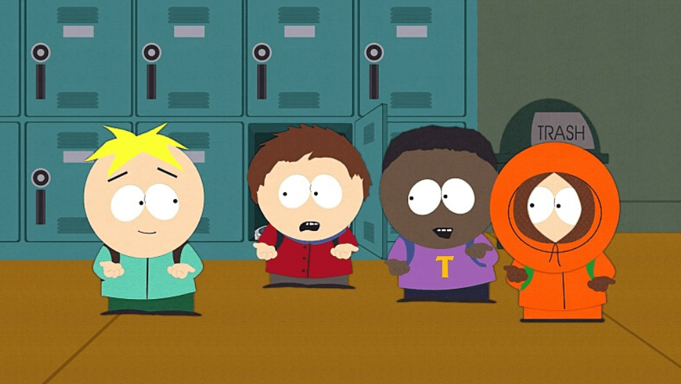 charles_loder's tweet card. The kids of South Park Elementary are not starting a dangerous cult with the phrase; they are merely embracing the existential meaninglessness of it all.