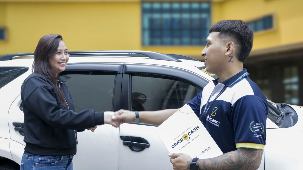 TrffcNtwrk_Ph's tweet card. SBF's new loan helps you pay off your existing car loan while giving you extra cash, keeping the car as collateral.