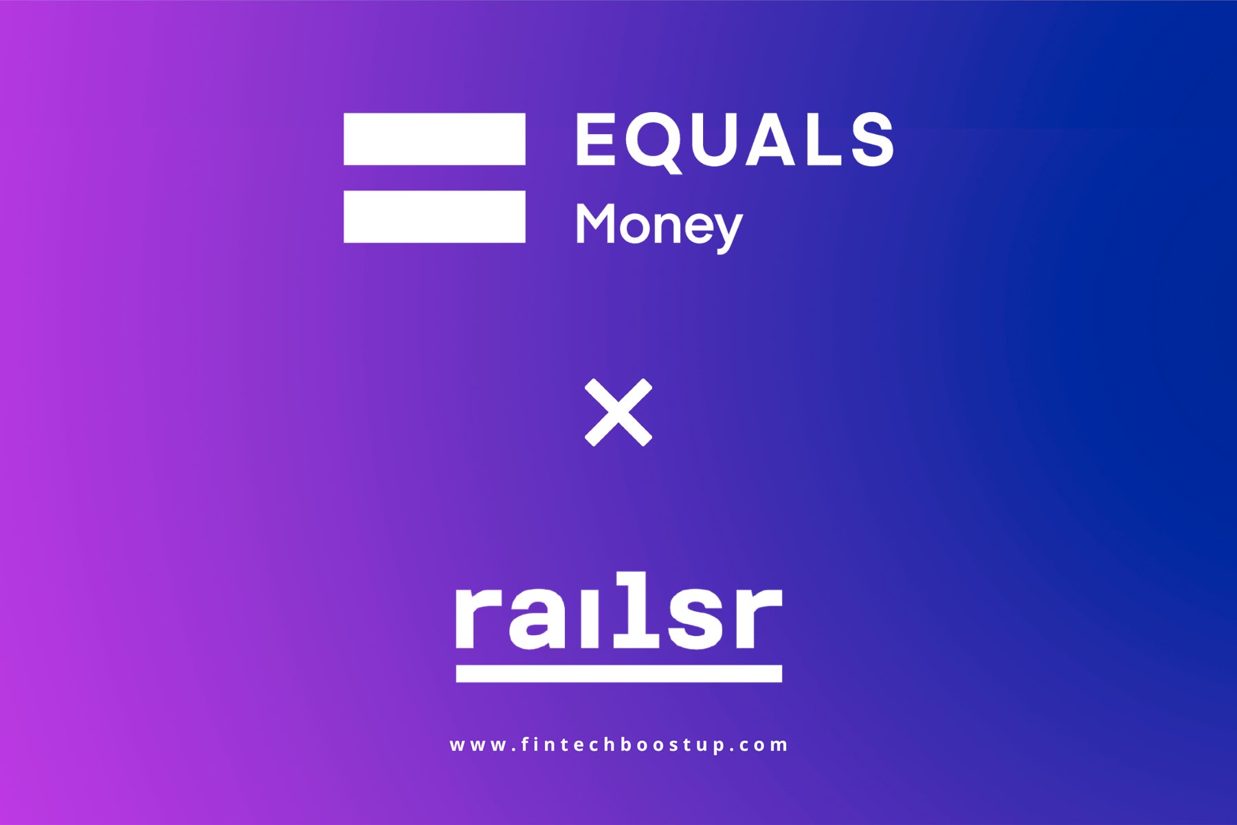 FinTechBoostUP's tweet card. Equals Money x Railsr have today announced a new partnership with BVNK the stablecoin payments provider, enabling customers to accept USDC stablecoin