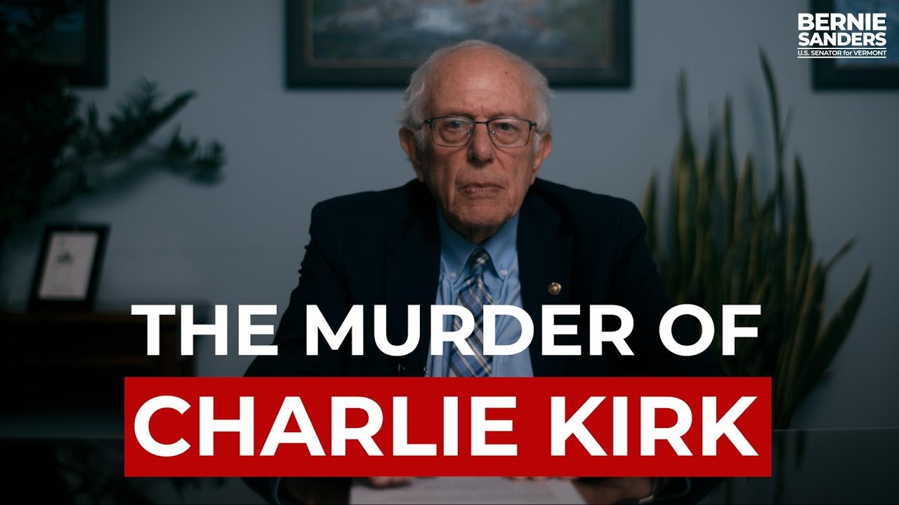 LinzeyPi's tweet card. In Wake of Charlie Kirk Murder, Sen. Bernie Sanders Addresses Rising...