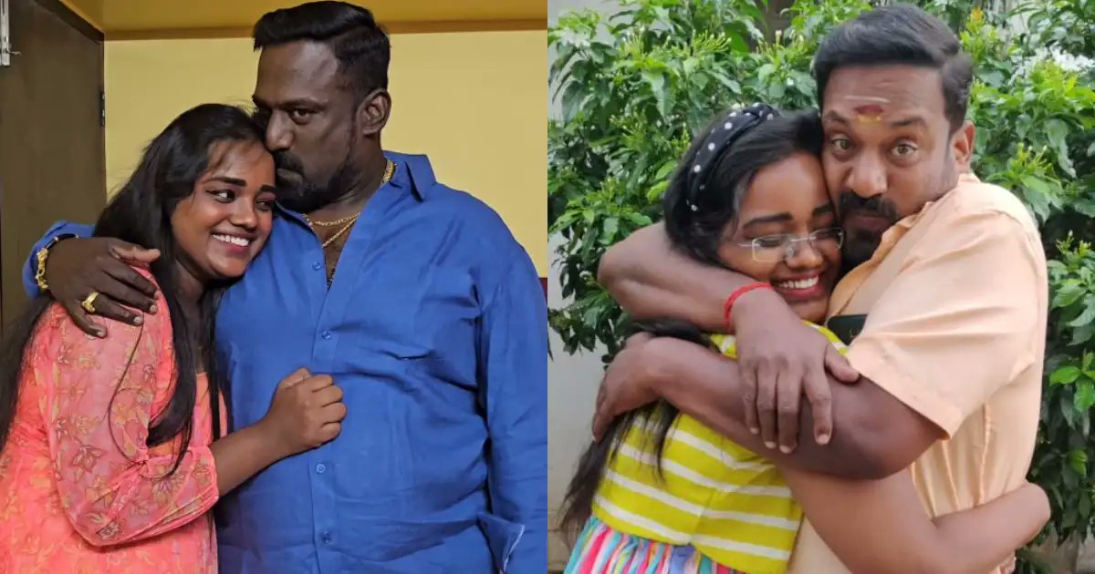 SamayamTamil's tweet card. ரோபோ ஷங்கரின் இறுதிச் சடங்கில் அவரின் மகள் இந்திரஜா அருகிலேயே இருந்தது இரண்டாவது மகளா என்று பேசப்பட்டது. ரோபோ ஷங்கருக்கு இரண்டு மகள்கள் இல்லை ஒரேயொரு வாரிசு தான் அது இந்திரஜா மட்டும் தான்.