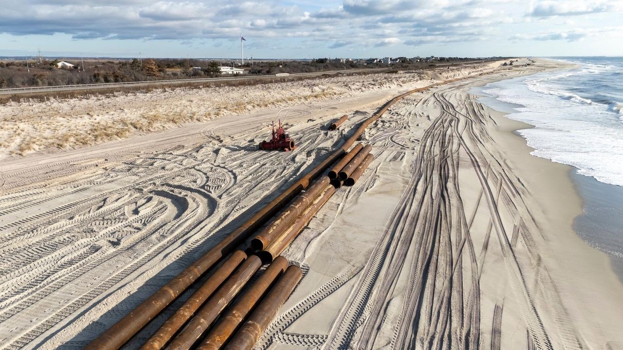 AdelphiU's tweet card. Experts say the project will harden the shoreline and protect key infrastructure. 