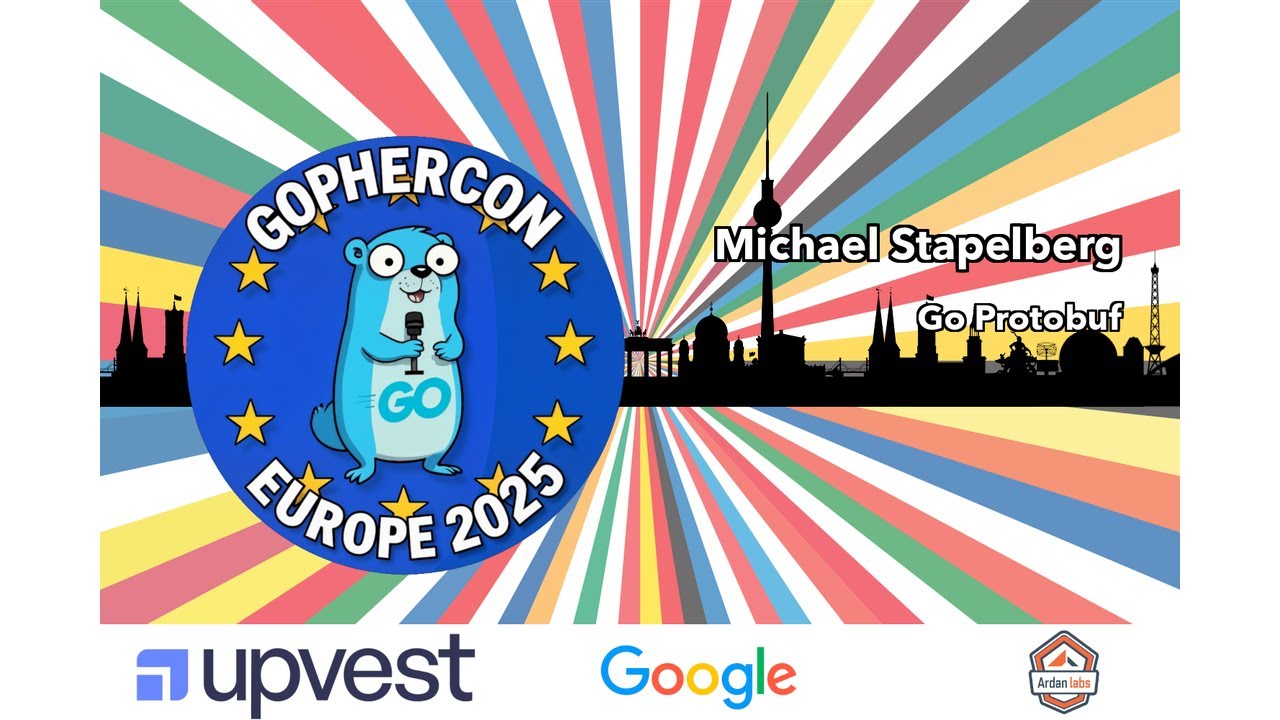 gopherconeu's tweet card. Go Protobuf - Michael Stapelberg | GopherCon EU 2025
