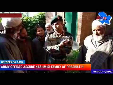 Bugzapper1's tweet card. Army Officer Meets Kashmir Militant's family; Assured of All Possible...