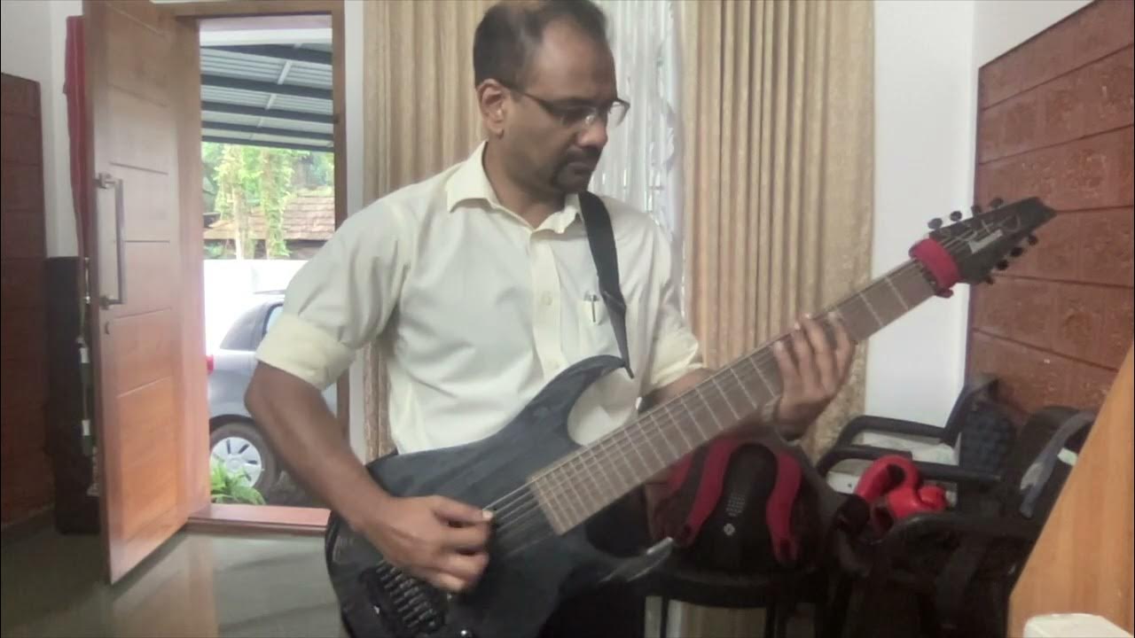 DineshVeliath's tweet card. 8 string 'French metal' inspired technical metal riff : alternate...