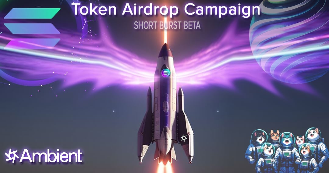 AmbiosNetwork's tweet card. 💥JOIN FAST, ACT NOW, LIMITED PARTICIPATION !!!💥 🚨 This campaign will be a short time engagement boost program distributing a total of 4000 Ambient Tokens to 16 lucky winners. ONLY OPEN FOR 10...