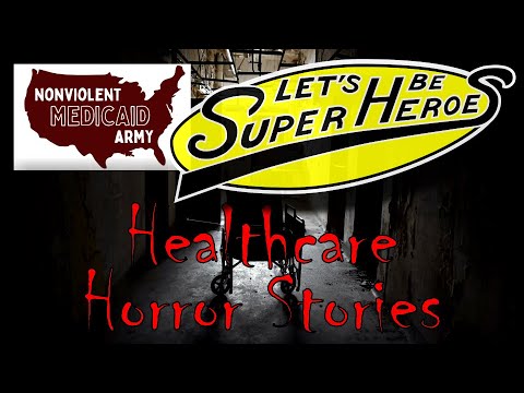 DatabaseRanger's tweet card. Healthcare Horror Stories - Let's Be Superheroes!