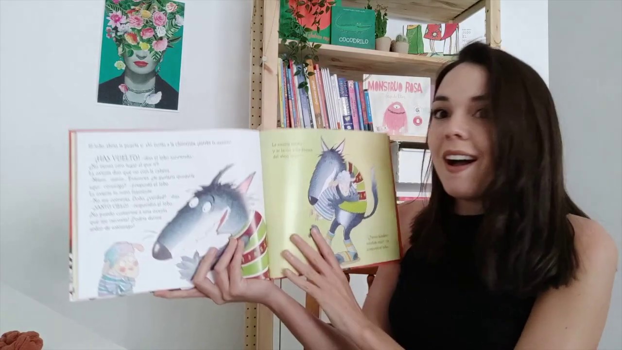 lessonstudyuma's tweet card. Ana Márquez narra: La ovejita que vino a cenar. Steve Smallman....