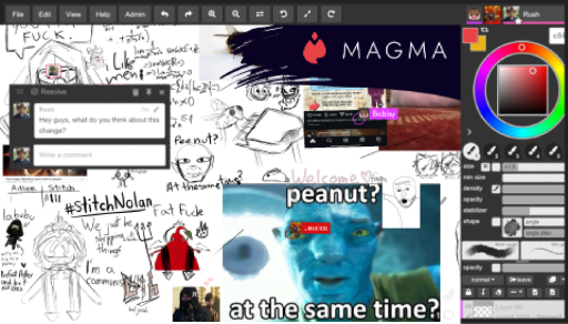 Matt_Coffins's tweet card. Create, brainstorm and collaborate on a shared canvas in real-time