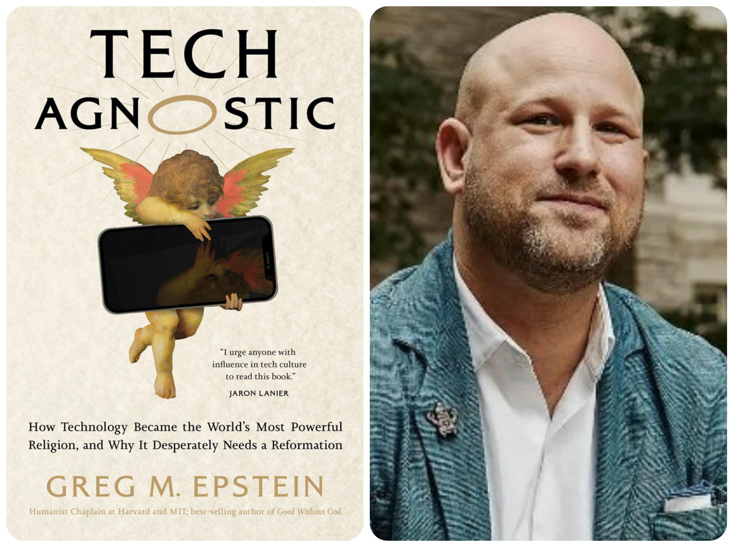 mitpress's tweet card. Is technology a religion, a godlike system promising salvation and threatening of damnation? Yes, says Greg Epstein, the Humanist chaplain at Massachusetts Institute of Technology and Harvard, in his...