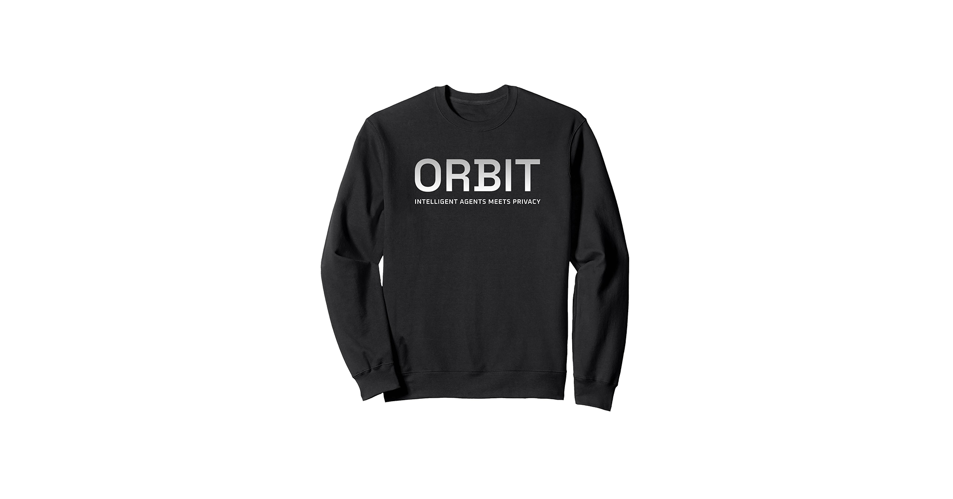 UseOrbitAI's tweet card. Orbit AI Sweatshirt