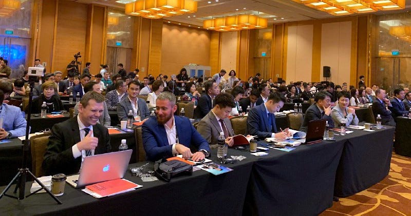 Sevantsyan's tweet card. On July 16–17, Singapore hosted the “World eSport & Blockchain Summit MARVELS Singapore’19”. The event united the most professional…