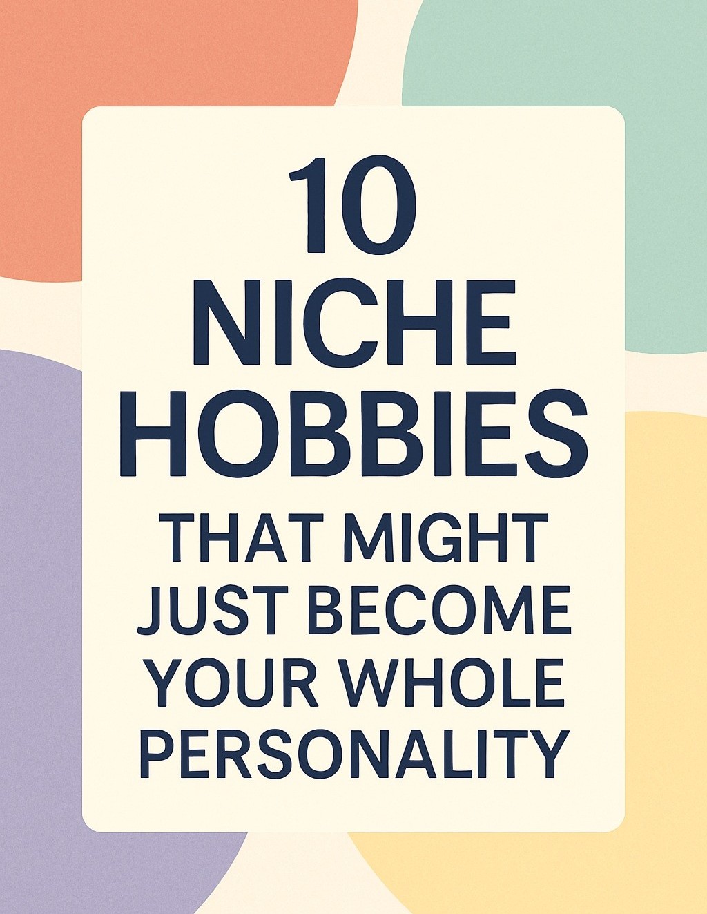 WordSoupBlog's tweet card. Discover quirky niche hobbies to make your free time more fun. From moss jars to visible mending, there’s something for every personality.