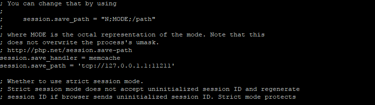 linuxadmin_io's tweet card. This guide covers how to install the memcache extension and configure PHP to store session data in the memcached daemon
