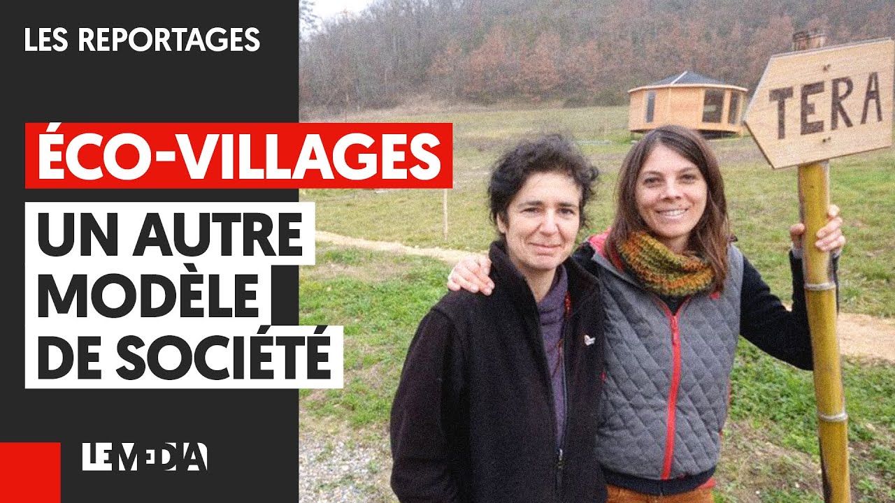 NicolasMLV's tweet card. ÉCO-VILLAGES : UN AUTRE MODÈLE DE SOCIÉTÉ