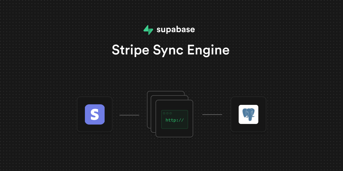 anthonyronning_'s tweet card. Sync your Stripe account to you Postgres database. - supabase/stripe-sync-engine