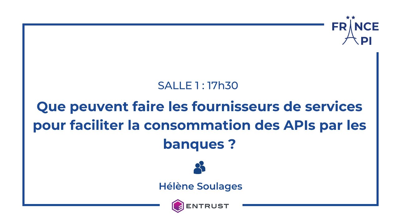 FranceApi's tweet card. REPLAY - Comment faciliter la consommation des APIs par les banques ?