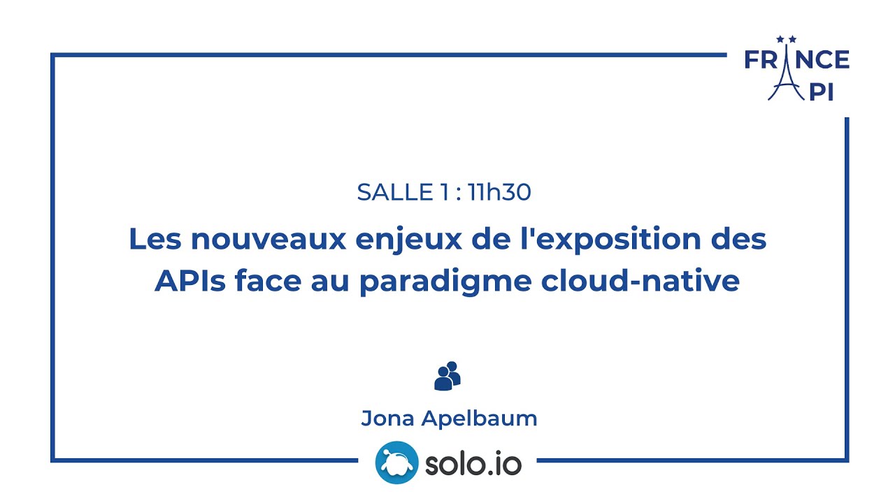 FranceApi's tweet card. REPLAY - Les nouveaux enjeux de l'exposition des APIs face au...