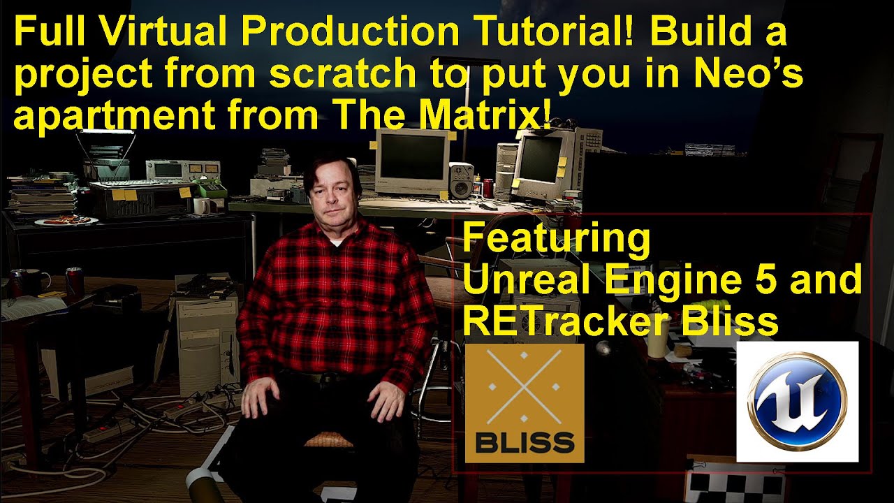 Frnandwagner's tweet card. Virtual Production Project Tutorial from scratch with Unreal Engine...