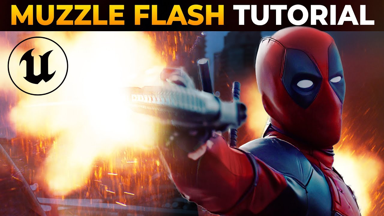 Frnandwagner's tweet card. Create MUZZLE FLASH Gun FX for Unreal 5 Cinematics