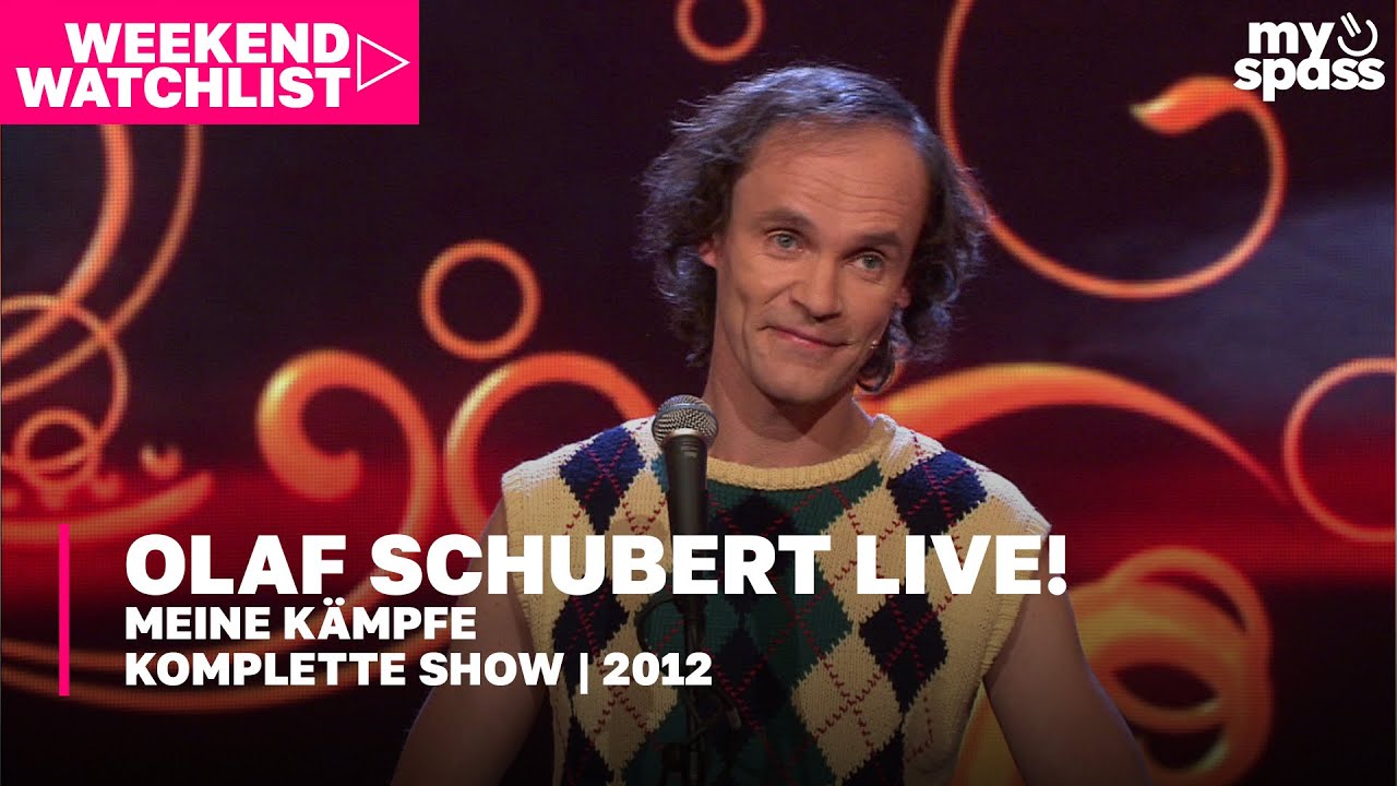 EwaldSchnidrig's tweet card. Olaf Schubert live! | Meine Kämpfe | Ganze Show | #weekendwatchlist