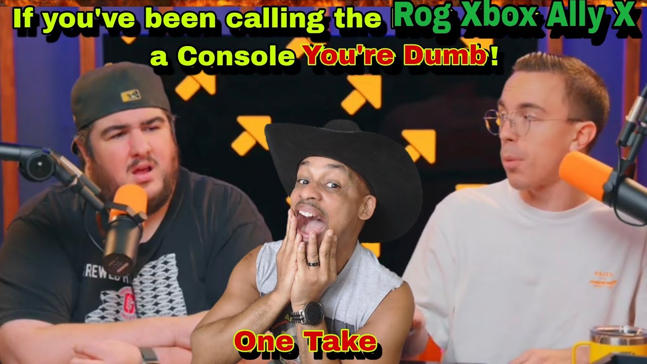 andnowyour's tweet card. If you've been calling the ROG Xbox Ally X a Console You're Dumb!