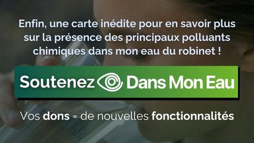 FranckRouanet's tweet card. Financement participatif organisé par Générations Futures - Un site et une carte pour tout savoir sur la pollution chimique de l'eau potable en France