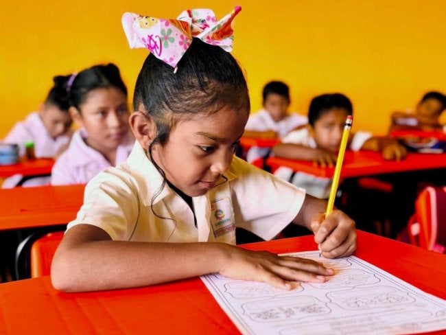 RSVP_Excelsior's tweet card. Una organización sin fines de lucro con 23 años de labor ininterrumpida y comprometida con la educación.