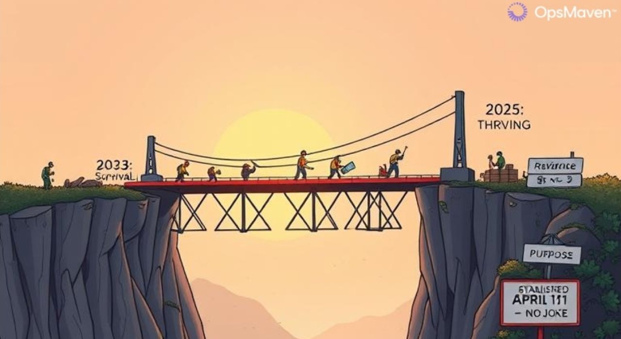 ops_maven's tweet card. “It’s not the strongest that survive, but the most adaptable.” When we first opened our doors on April 1st two years ago, some thought the date was ironic. Launching a shared services company on...