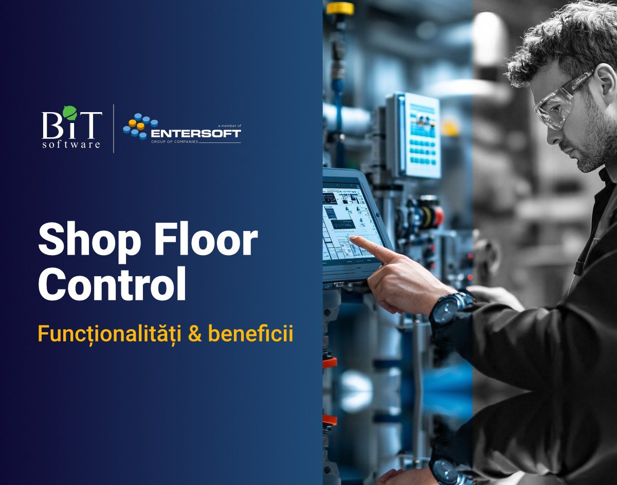 BITSoftware's tweet card. Descoperiți beneficiile și funcționalitățile unui software de Shop Floor Control pentru a optimiza procesele de producție și a crește eficiența operațională a companiei dumneavoastră. ===