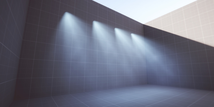 passivestar_'s tweet card. So I was noclipping through d1_canals_08 in HL2 as one normally does on a saturday night when I saw this: A nice sharp volumetric light that does a lot for the mood of the scene. Half Life 2 was...