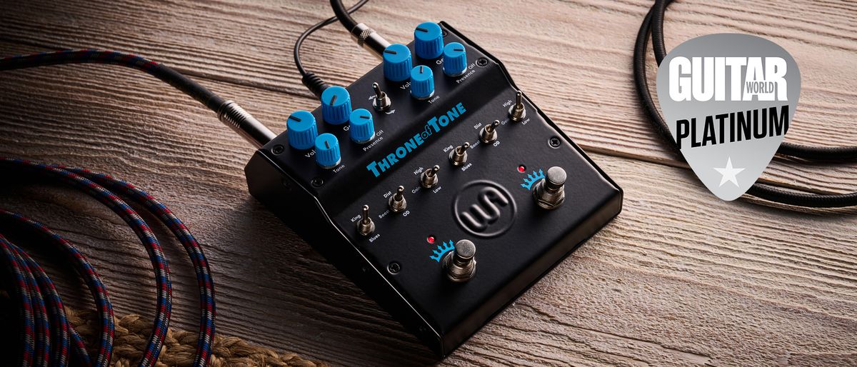 SourceDist's tweet card. Could this be the finest drive and boost pedal of the year?