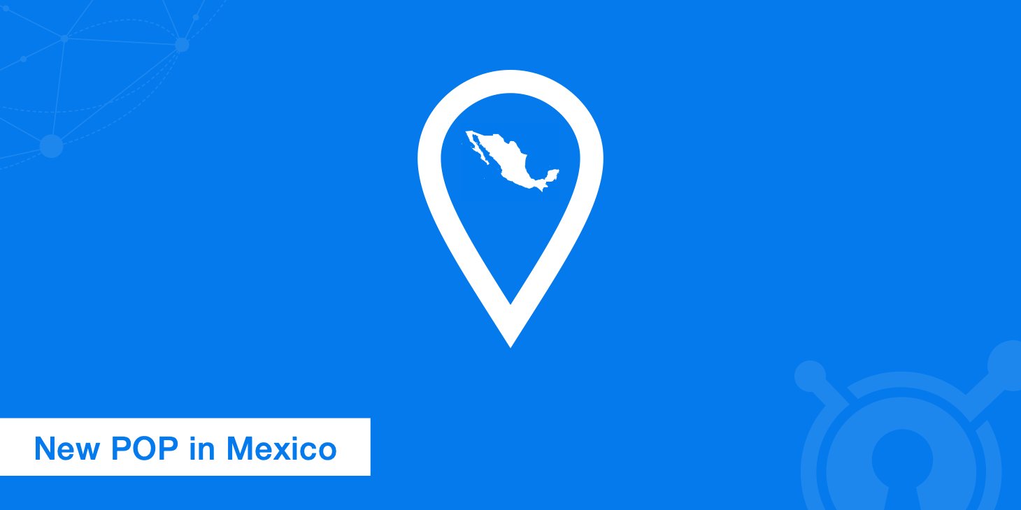 KeyCDN's tweet card. KeyCDN establishes new POP in Mexico City for lower latency and better performance. The POP is in production and enabled for all existing Zones.