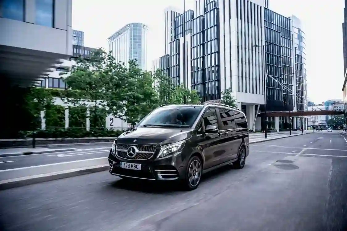 limohire's tweet card. Learn how to hire a Mercedes V-Class for corporate functions and elevate your professional events with luxury and comfort.