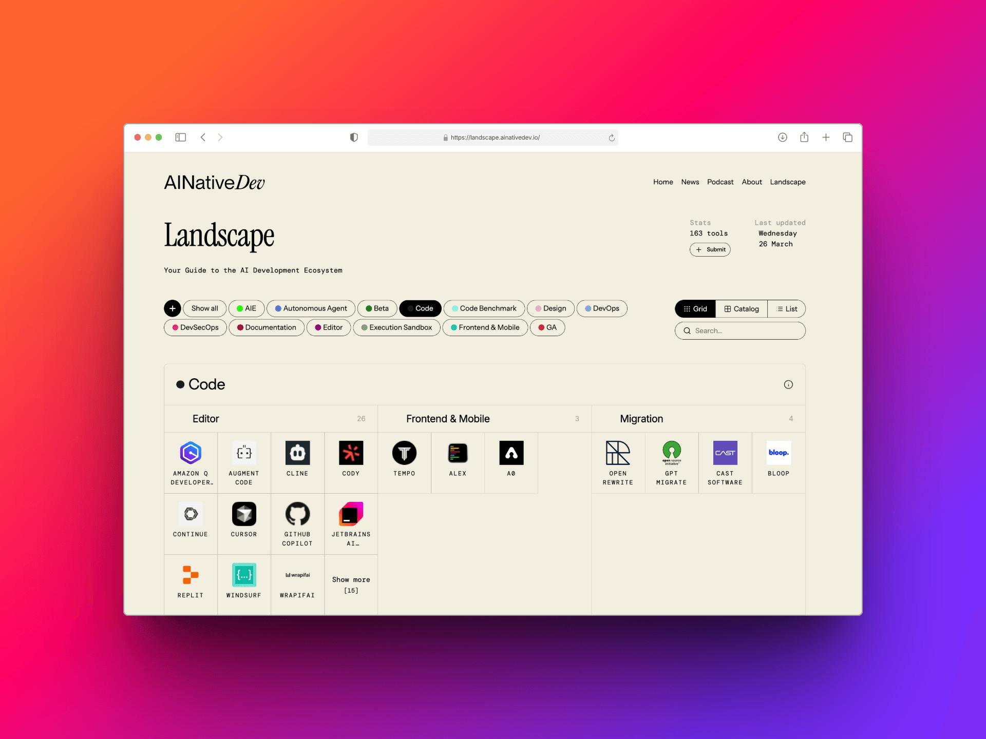 hackernoon's tweet card. Your one-stop map for the latest AI dev tools—built for developers, researchers, and VCs.