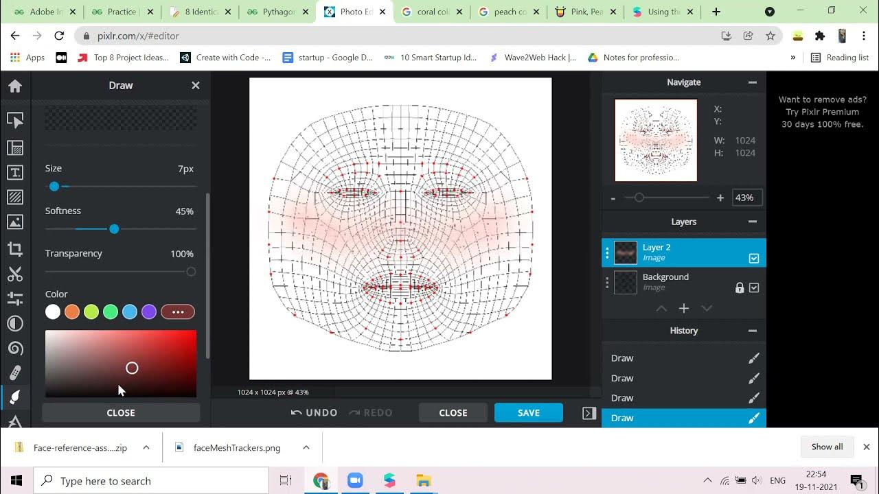 Gaurikaa2's tweet card. MakeUp Effect Tutorial with SparkAR for RealityHACK'21 by Gaurikaa...
