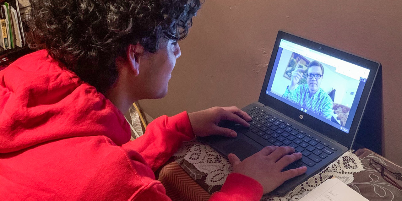 Chiefs_Library's tweet card. The new book’s 67 essays describe missing grandparents who succumbed to coronavirus, worry about parents losing jobs and moments of humor.