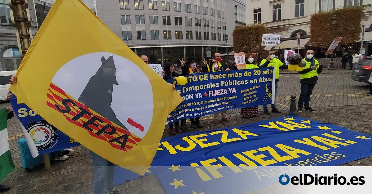 SindicatoStepa's tweet card. El sindicato STEPA exige al Gobierno aprobar de forma urgente un decreto ley para reconocer la fijeza a miles de empleados públicos en fraude de ley