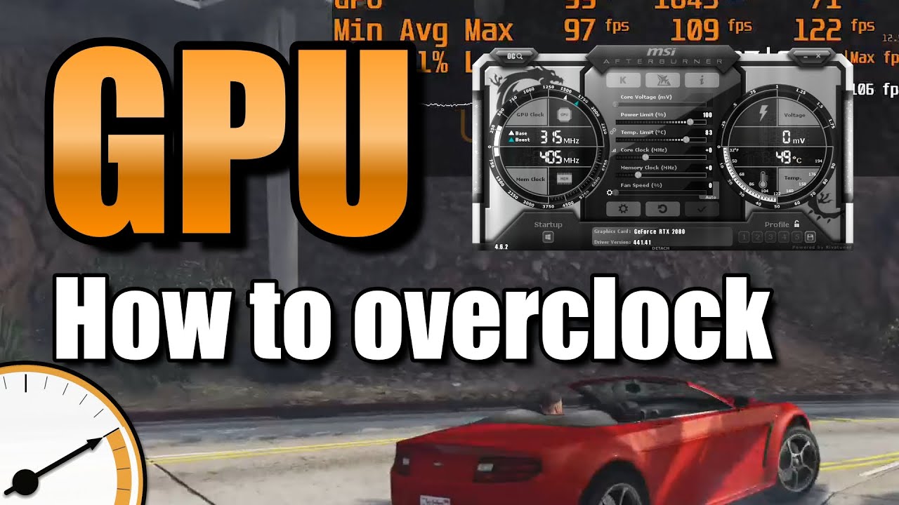 UserBenchmark's tweet card. How to overclock your GPU