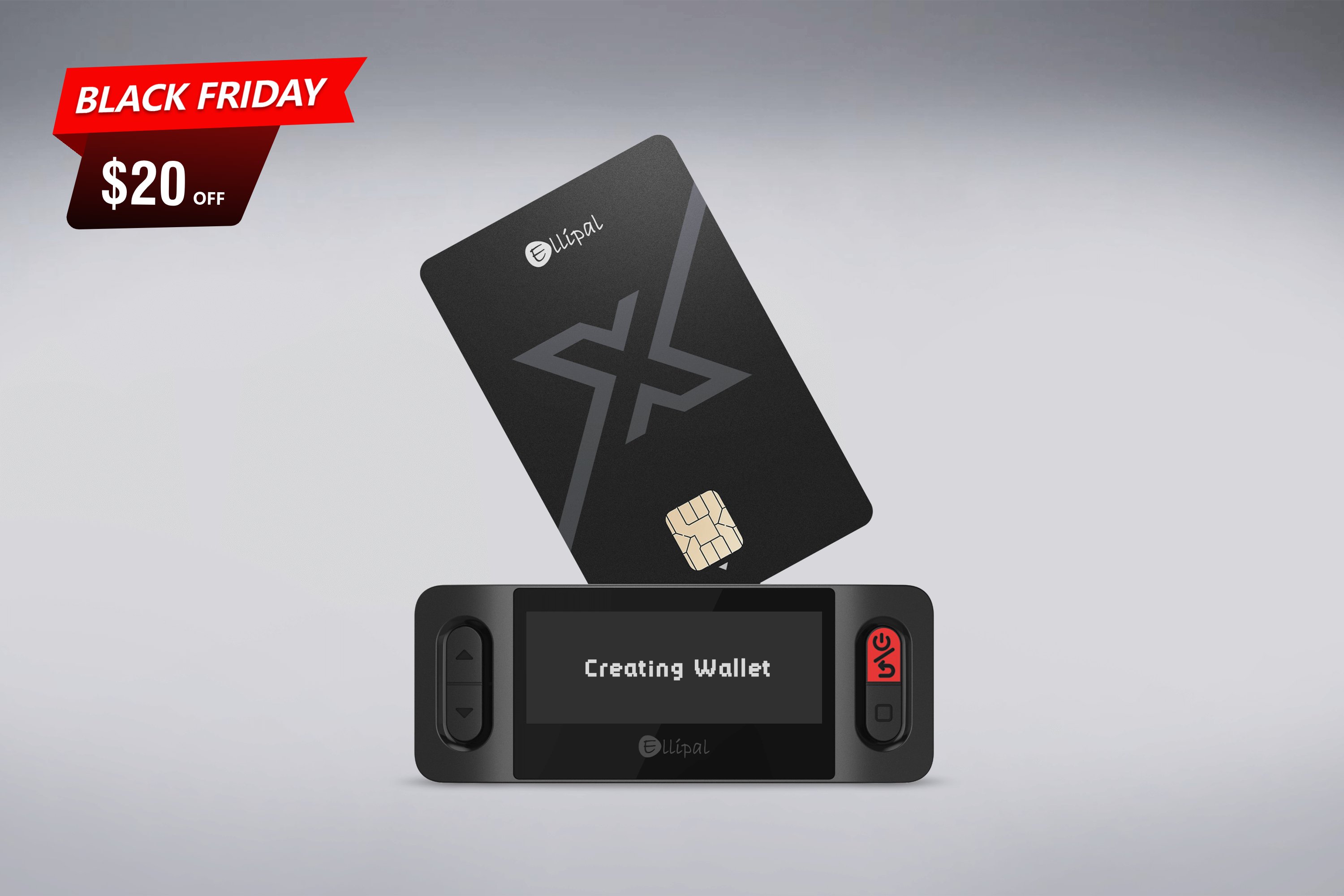 ellipalwallet's tweet card. Secure your crypto with the ELLIPAL X Crypto Card Wallet. Offers CC EAL6+ chip, air-gapped offline storage for BTC, ETH, SOL & 40+ chains. Credit card size.