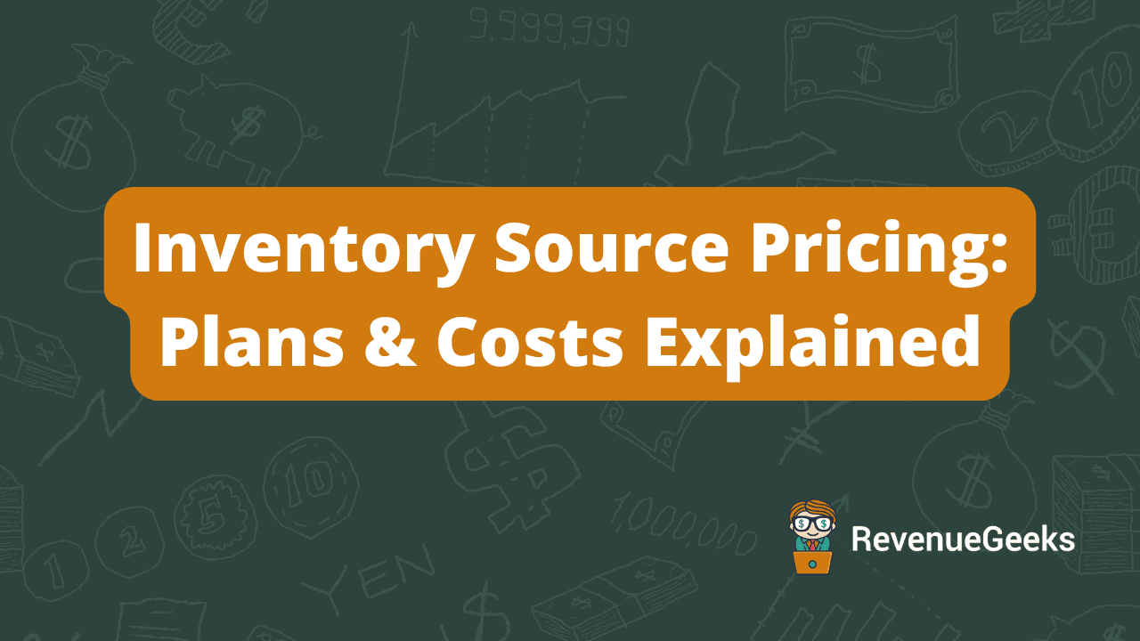RevenueGeekz's tweet card. Explore Inventory Source's pricing plans, from FREE to $399/month. Compare Inventory Automation and Full Automation features, and choose your best fit...