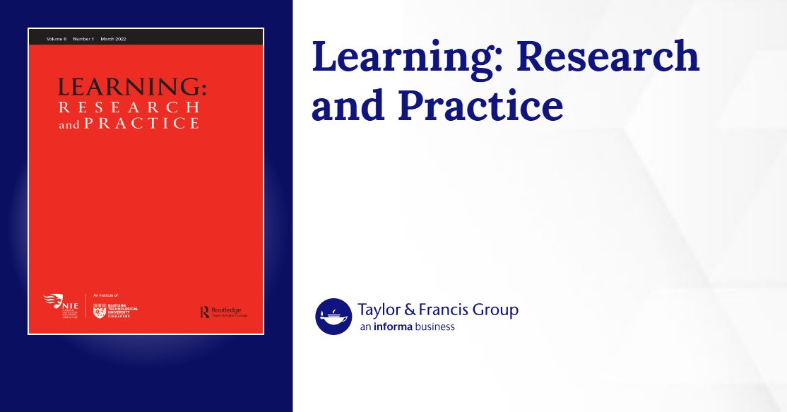 LRP_NIE's tweet card. This study explored the learning patterns of undergraduate students in Kuwait using Vermunt’s model and investigated the relationships between these patterns, cognitive engagement, and academic ach...