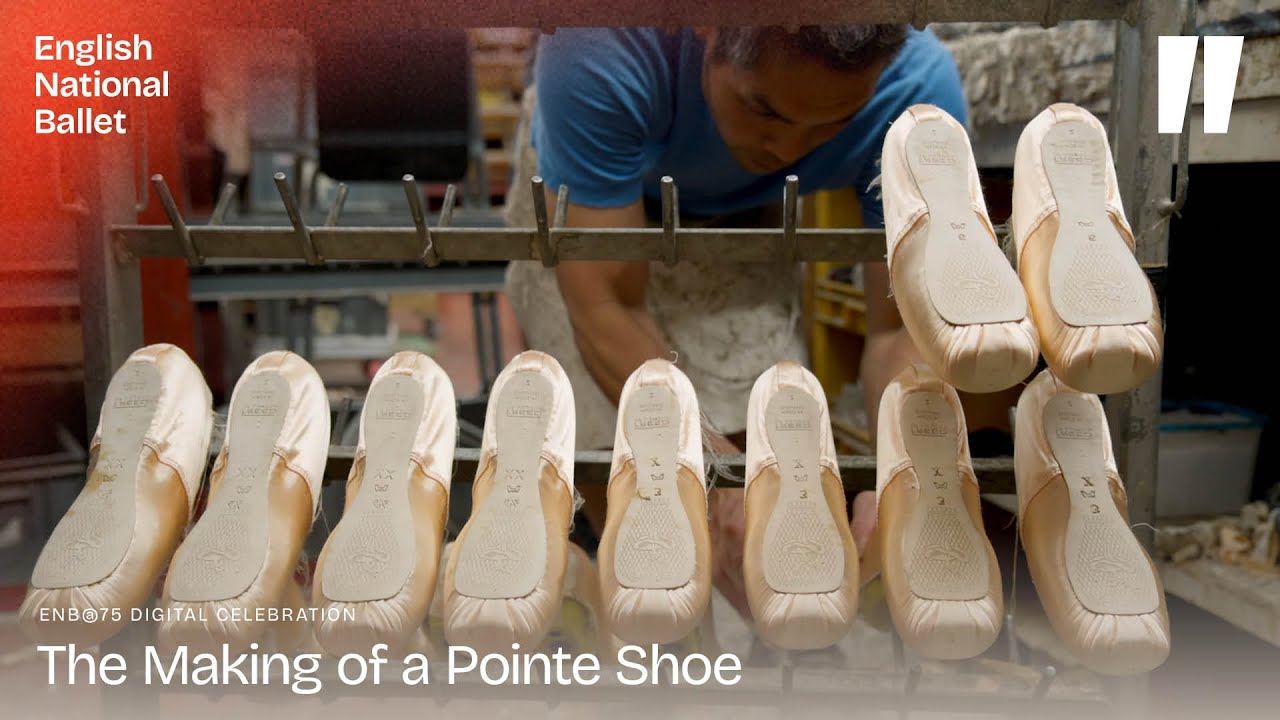 OrdoFibonacci's tweet card. The Making of a Pointe Shoe | English National Ballet