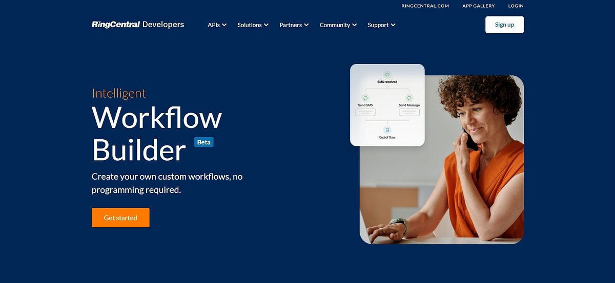 RingCentralDevs's tweet card. Updated: April 15, 2025